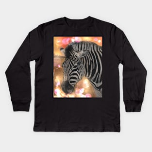 Zebra Kids Long Sleeve T-Shirt